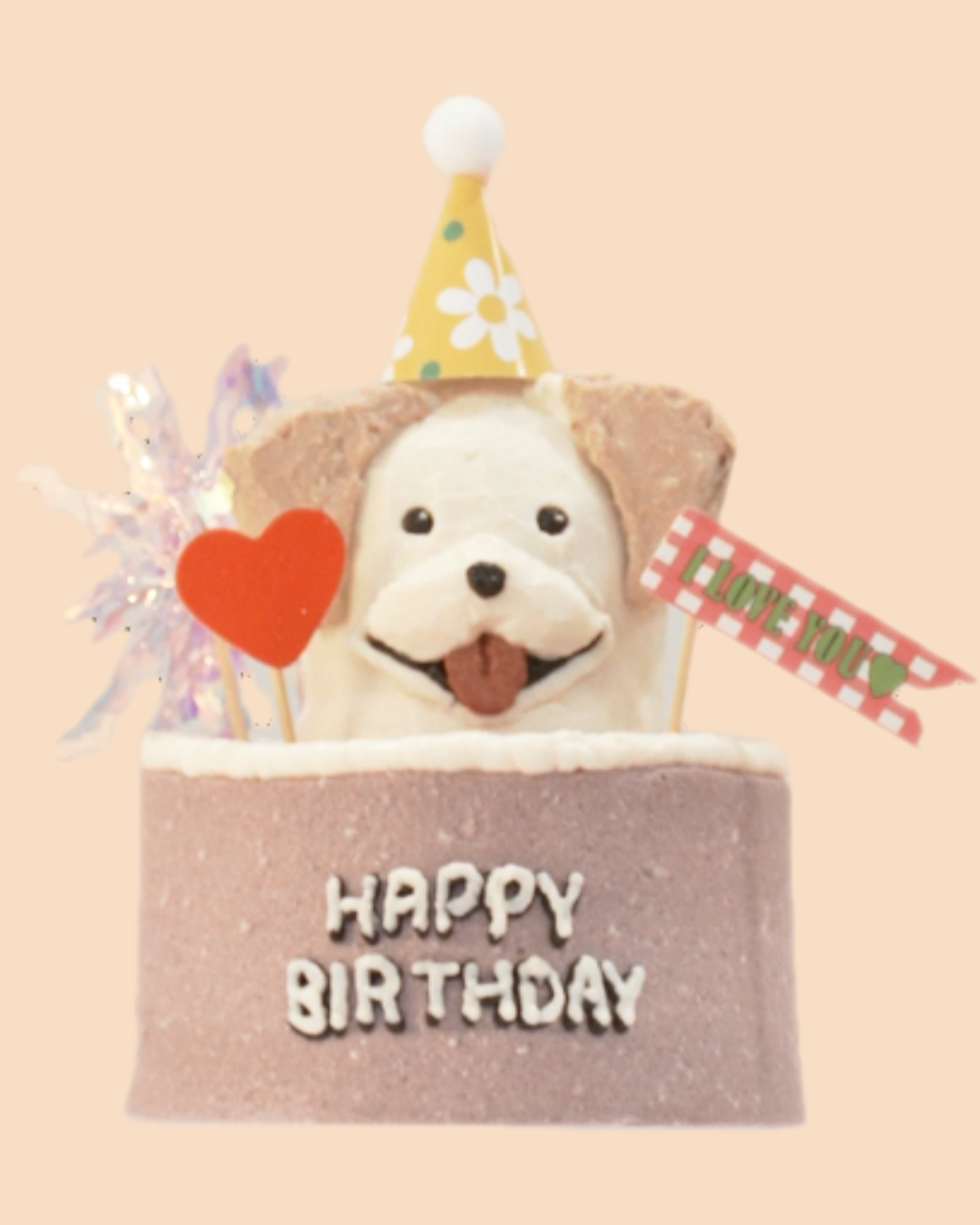 Dog Topper Cake