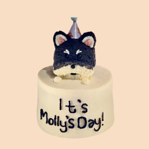 Dog It's Day Cake